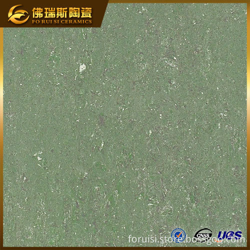 Item:FS614 green color low price double loading polished terrazzo tile